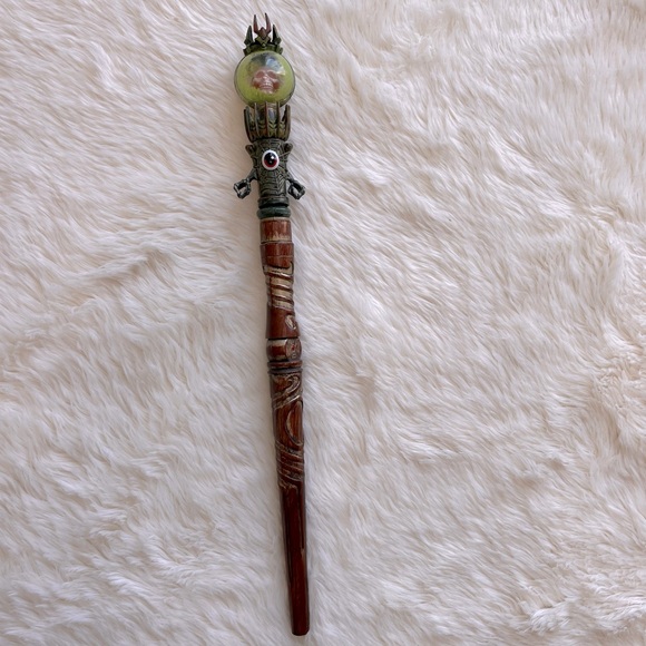 Magiquest Toys Magiquest Wand With Skull Eyeball Crown Topper Great Wolf Lodge Poshmark